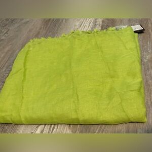 Women’s Lime Green Scarf